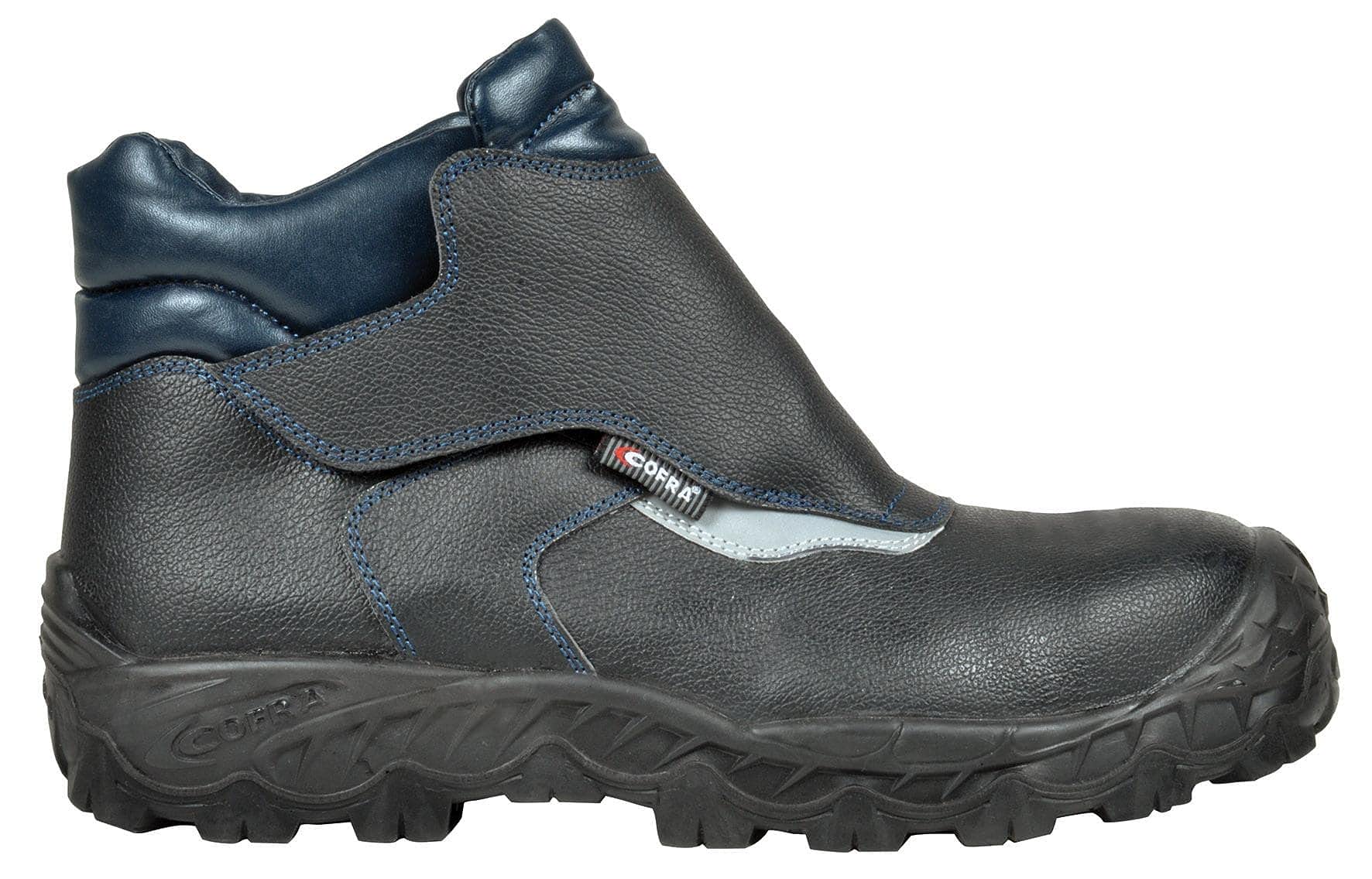 Cofra FW240-000.W45 NEW VIGO S3 SRC Sicherheitsstiefel, Schwarz/Blau, Größe 45