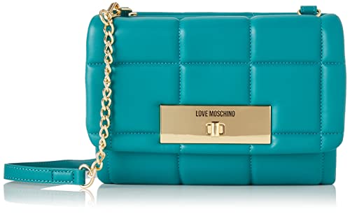 Love Moschino Damen Jc4419pp0fkr0850 Umhängetasche, grün, Einheitsgröße