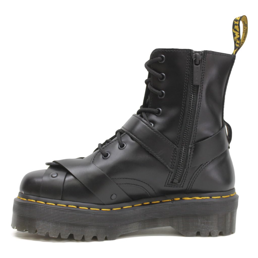 Dr. Martens Unisex Jadon Harness Paris Leather Black Stiefel 38 EU