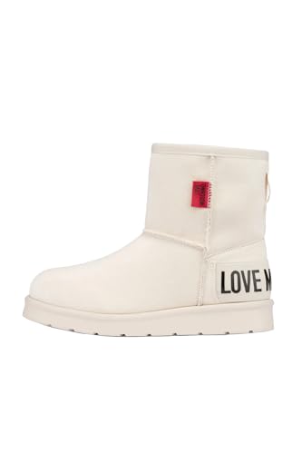 Love Moschino Damen Ja24423h0hja5120 Snow Boots, Weiß, 39 EU