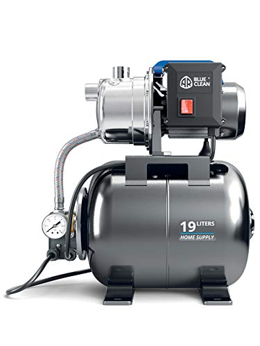 AR Blue Clean Selbstansaugende Pumpe ARGP 800XB mit Behälter für Klarwasser (800 W, max. Förderleistung 3500 l/h, max. Förderhöhe 38 m)