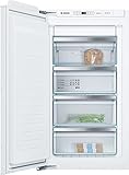 Bosch Hausgeräte GIN31ACE0 Serie 6 Einbau-Gefrierschrank, A++, 168 kWh/Jahr, 97 l, NoFrost, FreshSense, 102,5 x 56 cm