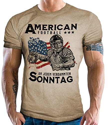 T-Shirt für American Football Fans: An jedem verdammten Sonntag 4XL