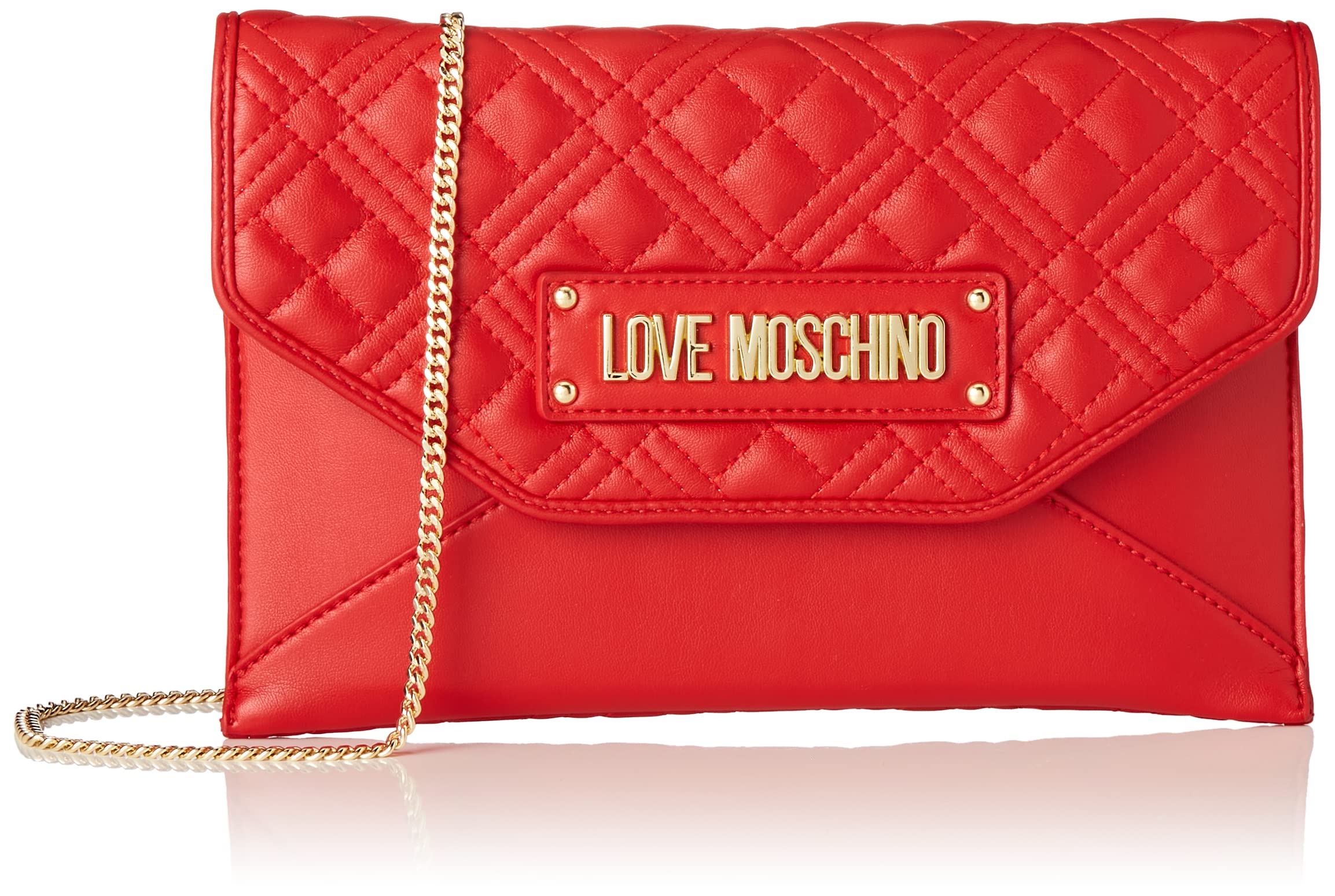 Love Moschino Damen Schultertasche, rot