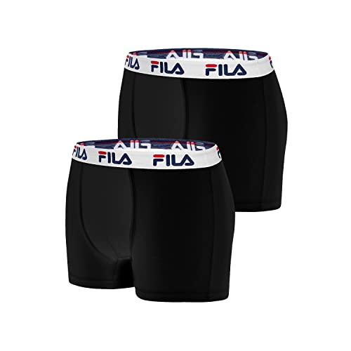 Fila Herren Unterwäsche 2-Pack Urban schwarz S