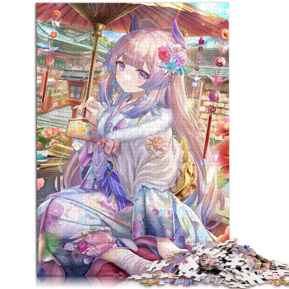 Puzzle Genshin Impact Sangonomiya Kokomi 1000 Teile Puzzle Holzpuzzle Anspruchsvoll, Aber unterhaltsam und humorvoll 1000 Teile (50 x 75 cm)