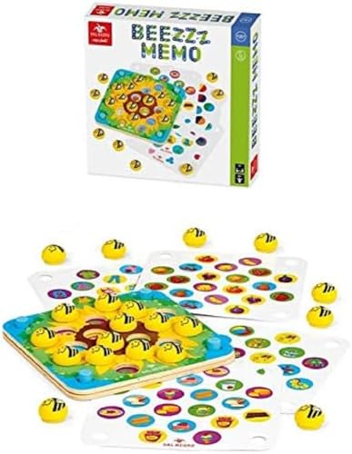 Seit Negro Beezzzz Memo erste Kindheit Play Set E Giochi, Mehrfarbig, 8001097539864