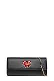 Love Moschino Damen Armband-Handtasche, Schwarz