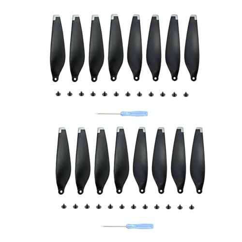 KUANDEDIAN for DJI MINI 4 PRO Propeller Ersatzteil 6030F Propellerblatt Leichtgewicht Flügelventilatoren Drone Ersatzteile(2 sets Silver)