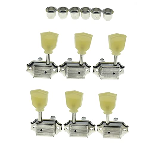 3x3 Gitarren-Stimmschlüssel Mechaniken Gitarren-Stimmwirbel Stimmwirbel Für LP/für For SG-E-Gitarre Stimmgeräte Ersatzteile für gitarren (Color : 04)