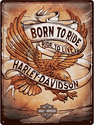 Nostalgic Art Harley Davidson - Born to Ride, Blechschild