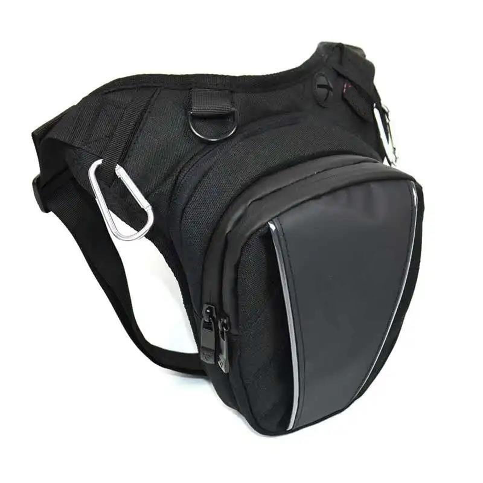 Motorbike Rear Rocker Bag wasserdichte Drop Beintasche Oberschenkel Hüfte Bum Gürtel Bein Taille Taschen Reise Tour Reiten Motorrad Fanny Pack Männer Frauen Taktische Motorcycle Side Bag (Color : Gre