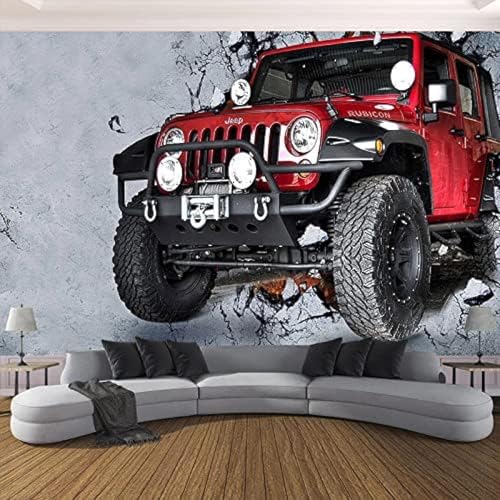 XLMING Poster Oldtimer Pause Wandstange 3D Tapete Wohnzimmer Sofa Schlafzimmer Esszimmer Home Dekoration Wand-150cm×105cm