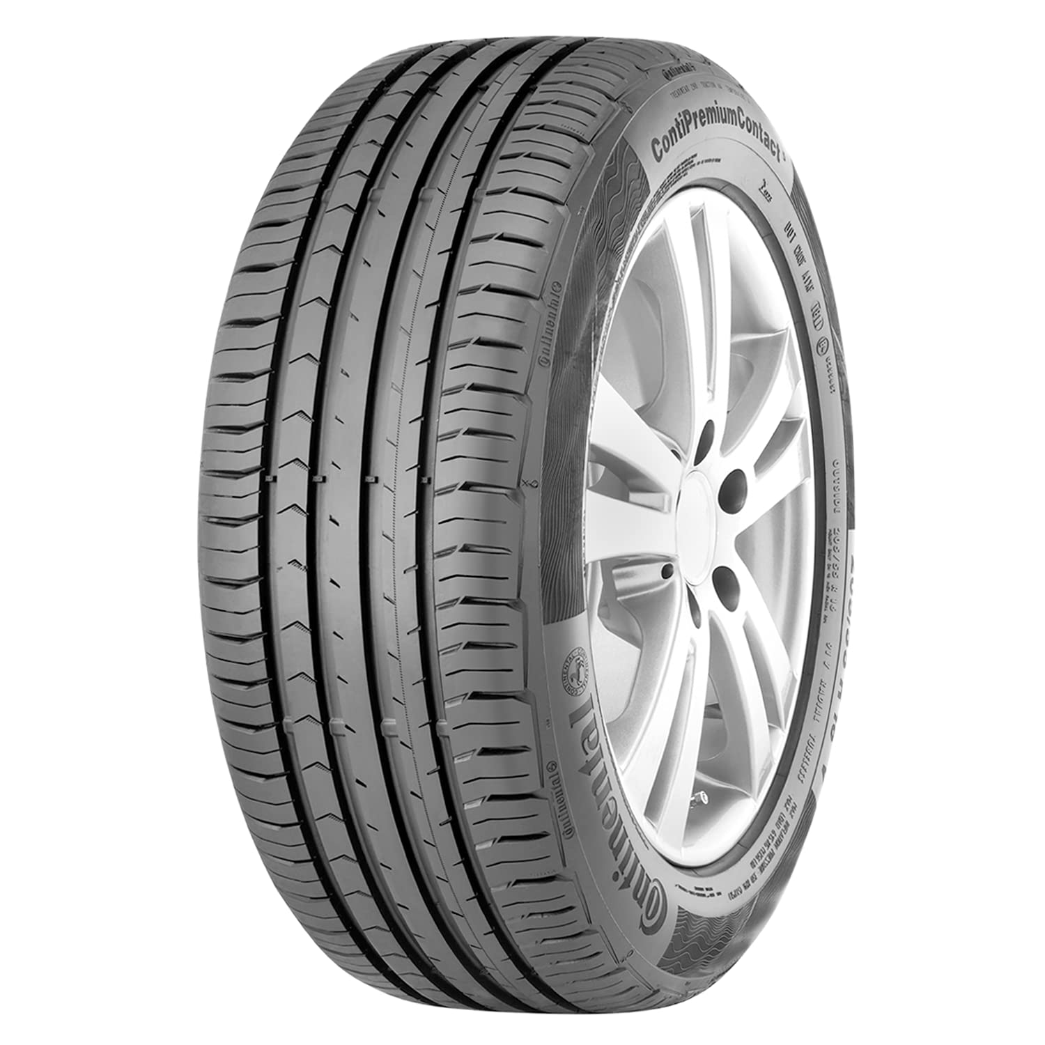 CONTINENTAL 42826 Sommerreifen PKW PremiumContact 5 Schwarz 195/55R16 87H