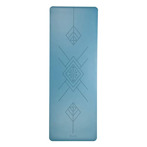 Bodhi Design Yogamatte Phoenix Mat, blau mit Tribalign