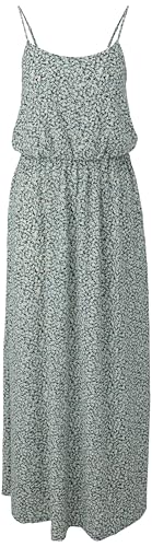 QS Damen 2148927 Kleid, Grau|Mehrfarbig, 40