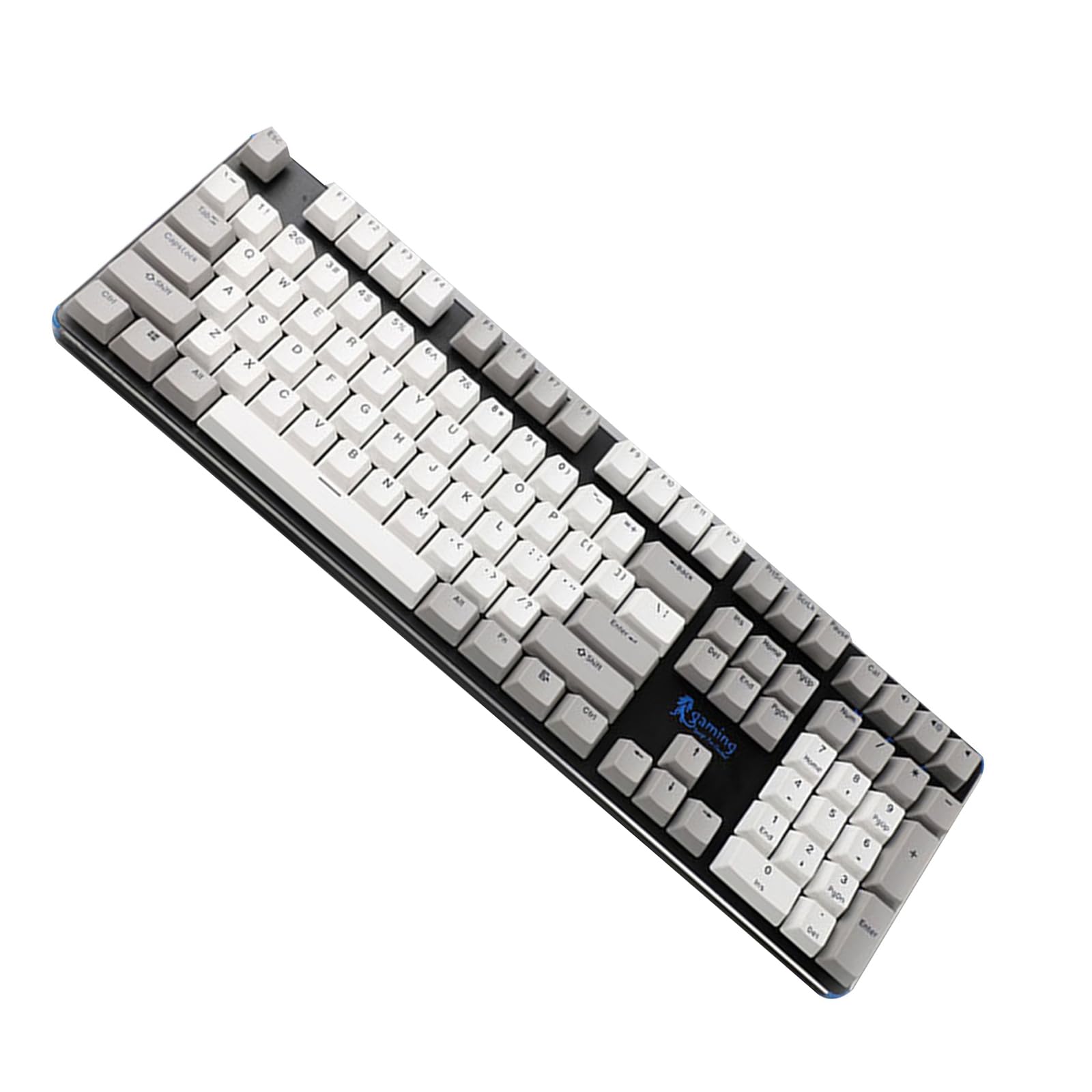 Aurgiarme Erhöht Ihr Tipperlebnis mit OEM-Tastenkappen mit 104 Tasten, perfekt für Gamer und Profis, Enthusiasten, Standard-Layout-Tastatur