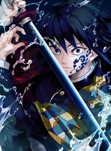 HfmQuisutron Jigsaw Puzzle 1000 Teile Battle Anime Character Posters Tanjirou Holzspielzeug Für Erwachsene Und Kinder Stressabbau Spiel Xw90Zp