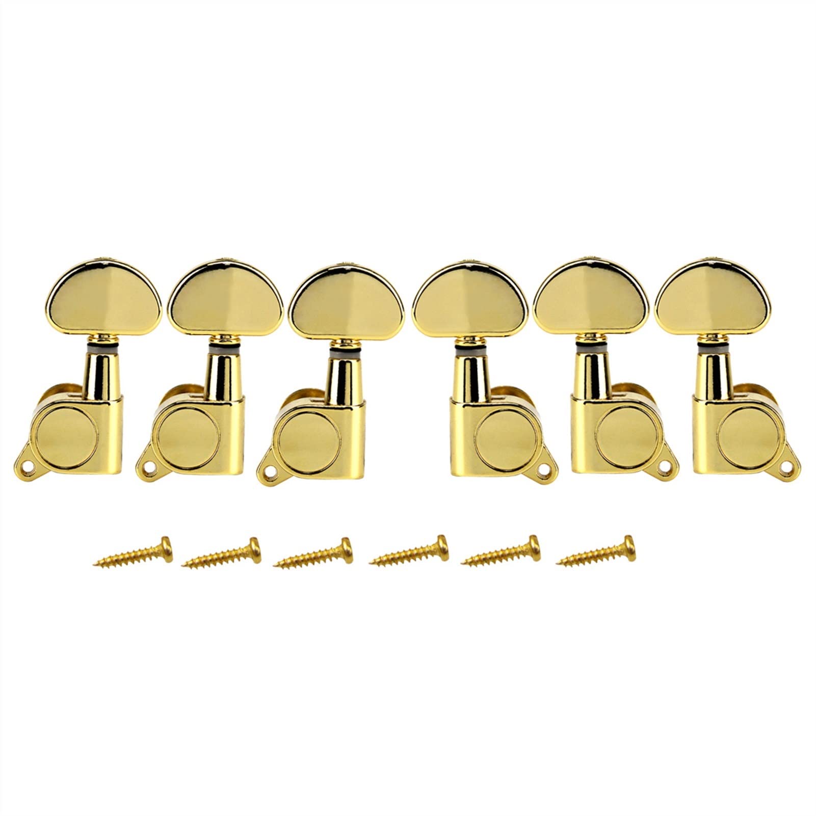 Versiegelte Akustische Gitarren-Tuner-Maschinenköpfe 3L3R. Gold Tuning Keys Tuning Pegs Stimmwirbel Mechaniken