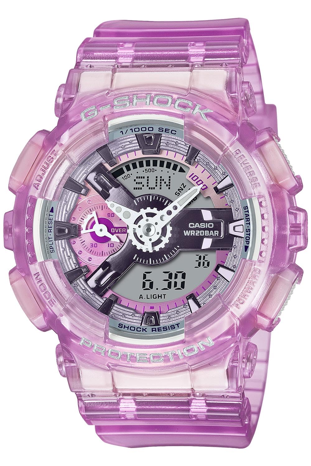 Casio G-Shock GMA-S110VW-4AJF [G-Shock Near Future Theme Model], Violett, Modern