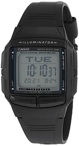 Casio Digital Uhr mit Harz Armband 4971850757696