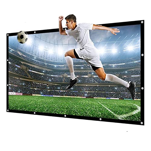 Projektor-Leinwand, tragbarer Pantalla-Projektor, 60100120 Zoll, 16:9, Polyester-Outdoor-Kinoleinwand for Reise-Heimkino - Projektorleinwand(150 inch)