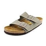 Birkenstock Herren Arizona Birko Flor Low-Top Pantoffeln braun Größe:38