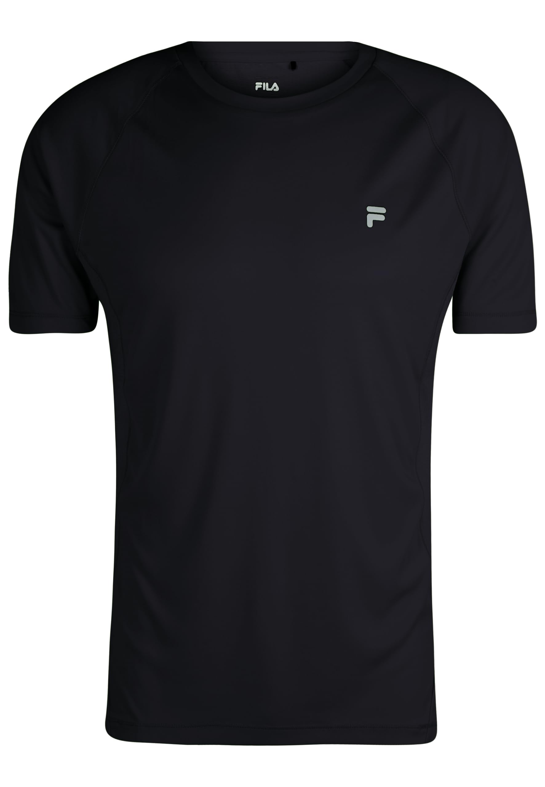 FILA Herren Ridgecrest Raglan tee, Schwarz, L EU