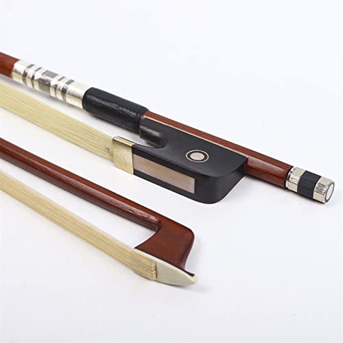 Violinbogen violin Bow Ebony Bow String Instrument Accessoires (Color : 4/4)