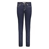 MAC Jeans Damen Melanie Straight Jeans, Blau (Blue D640), W36/L34