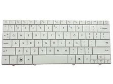 HP Inc. Keyboard MINI500 White UK, 537753-031