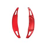 TaoZong Car Shift Paddles for Benz AMG GT Edition 50 GTR G63 GLE53 GLE63S GLC43 GLA45 GLA35 S65,Steering Wheel Shift Paddle Shifter Trim Kit,C-Red