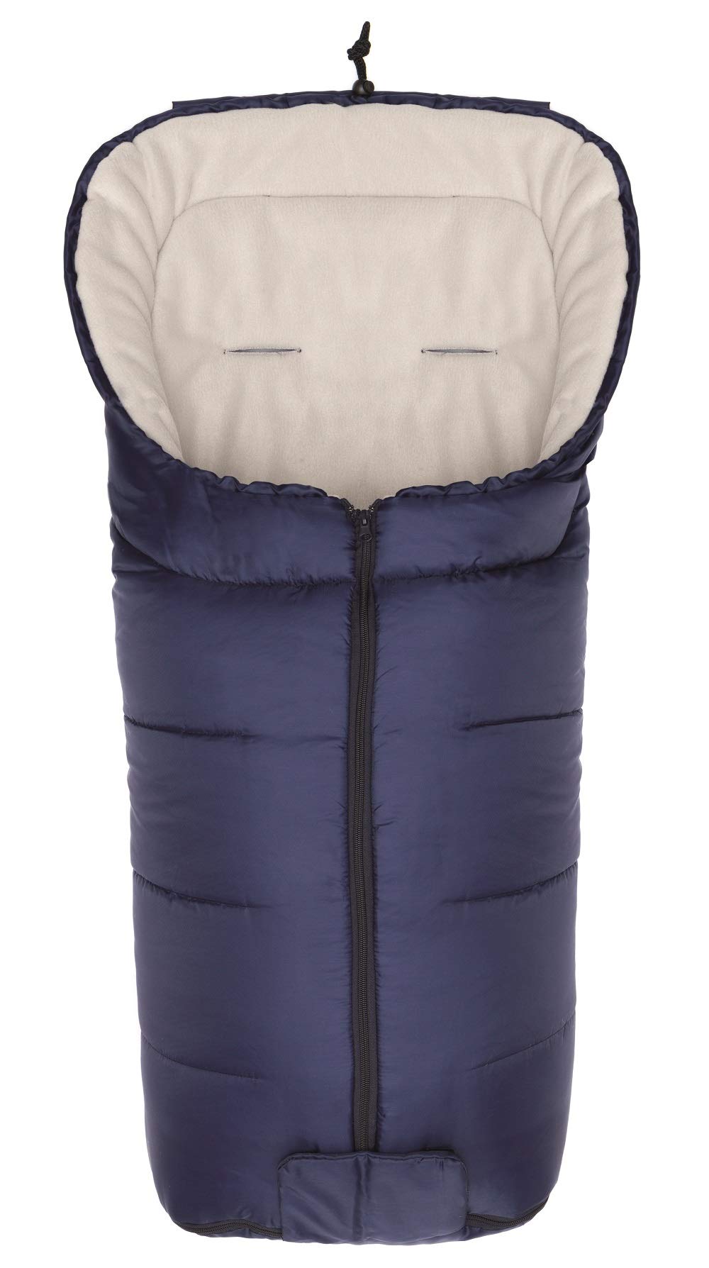 Fillikid Winterfußsack Eco Komfort/Fußsack Universal für Babyschale, Autositz/Fußsack für Kinderwagen, Buggy oder Sportwagen, Design:Marine