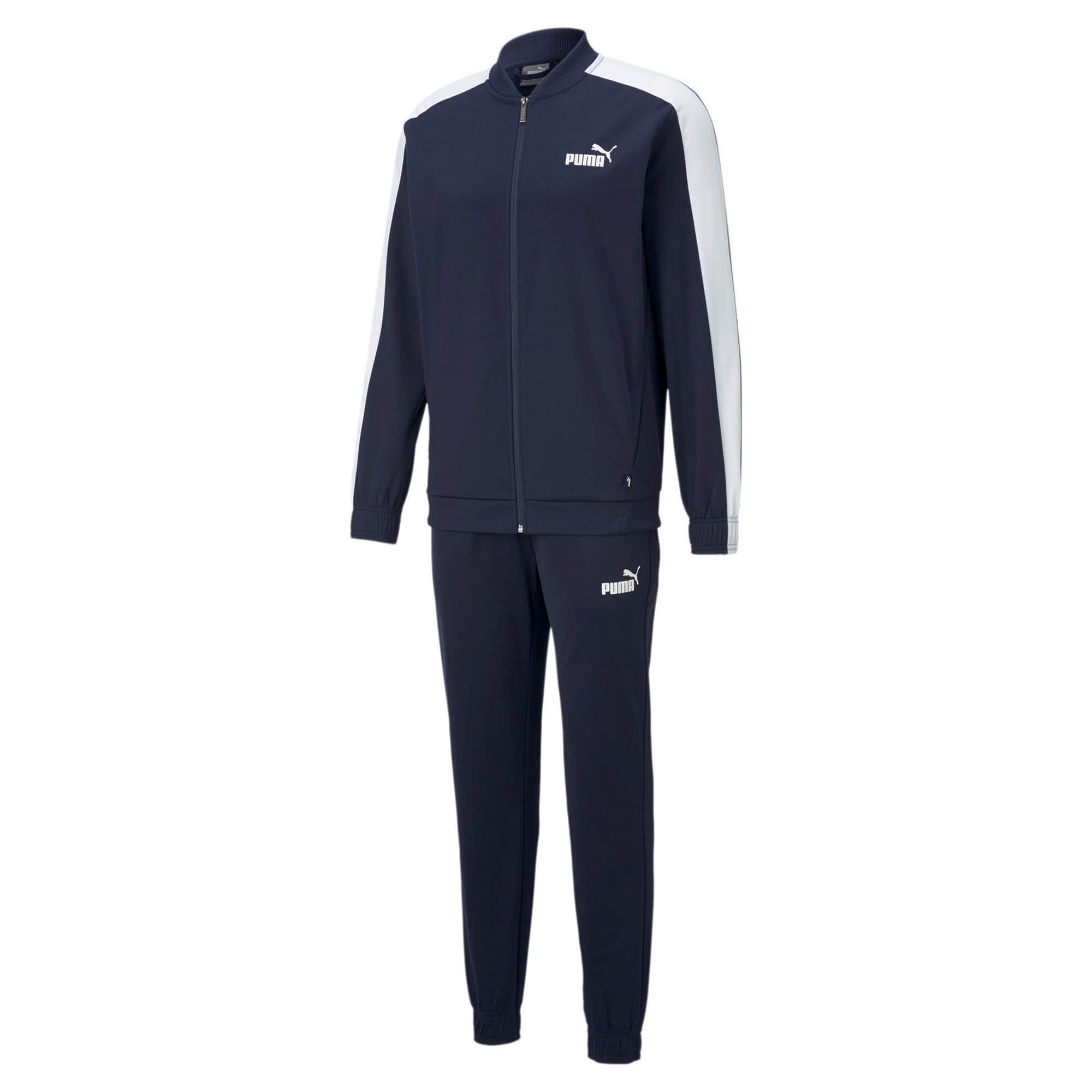 PUMA Herren Baseball Tricot Suit Trainingsanzug Jogginganzug 585843 blau