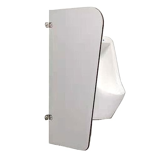 Urinale Trennwand Wandmontiert Urinal Schallwand Mann Urinal Screen WC Trennwand für Schulen/Kindergärten/Einkaufszentren/Öffentliche Orte (1 Artikel)