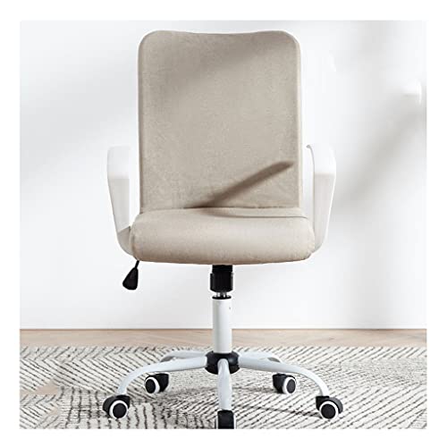 Bürostühle für zu Hause Ergonomischer Bürostuhl mit mittlerer Rückenlehne, Drehstuhl, mit Armlehne und höhenverstellbarem Schreibtischstuhl/Schreibtischstuhl aus Netzgewebe/Stoff für Schlafzimmer Run