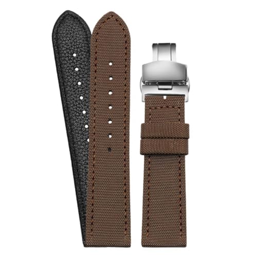 SpaRcz Armband Nylon Canvas Universalarmband Herren Damen 18-24mm, Farbe 14, 18mm