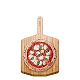 Ooni 30-cm Pizzaschieber aus Bambus – Servierbrett – Pizzabrett aus Holz – Pizzaschaufel für Pizzaöfen – Ooni Zubehör