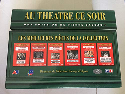 Coffret Le Meilleur du Théâtre 6 DVD : La Perruche et le poulet / Adieu Berthe / Le Noir te va si bien / Un fil à la patte / La Facture / Echec et meurtre [FR Import]