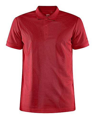 Craft Herren Core Unify Poloshirt Polohemd, rot, XXL