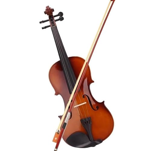 Standard Violine 4/4 3/4 1/2 1/4 1/8 Größe Geige Violine Akustische Violine Geige W/Etui Bogen Vintage Farbe Ganzes Set Für Anfänger(1-4 Size)