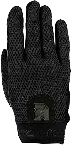 Vquattro Motorradhandschuhe, CE-zertifiziert, für Herren, Schwarz, XL