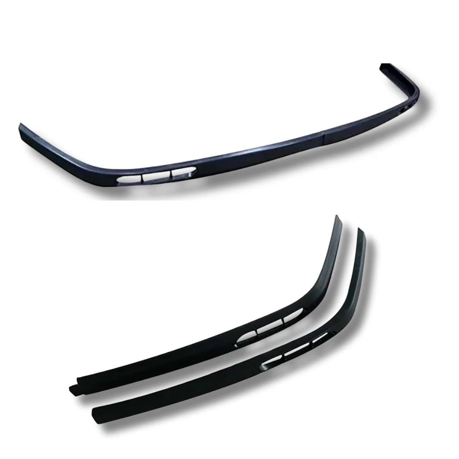 Frontspoiler Lippe Für Peugeot 106 Body Kit Autozubehör Spoiler Splitter Diffusor Klappe Sport Stoßstange Außenteile 2 Stück Frontstoßstange Lippe Frontstoßstange Spoiler(Model 1)