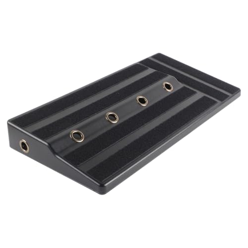 Gitarren-Effektpedalboard, Gitarren-Pedalboard-Koffer mit Klebeband, Gitarreneffektpedal-Zubehör, Gitarren-Pedal-Panel