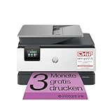 HP OfficeJet Pro 9120e Multifunktionsdrucker, 30€ Cashback, 3 Monate gratis drucken mit HP Instant Ink inklusive, HP+, Drucker, Scanner, Kopierer, Fax, WLAN, LAN, Duplex, Airprint, Grau-Weiß