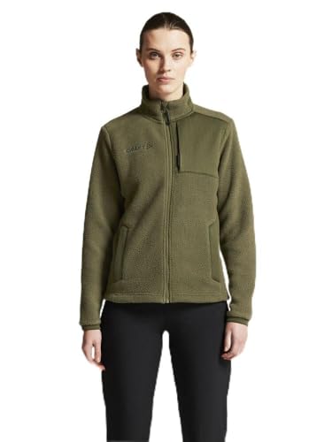 Craft ADV EXPLORE PILE FLEECE JACKET | Fleecejacke Damen S | Rift | Recyceltes Material | Brusttaschen mit Reißverschluss | Sweatjacke Damen | Activewear für Damen