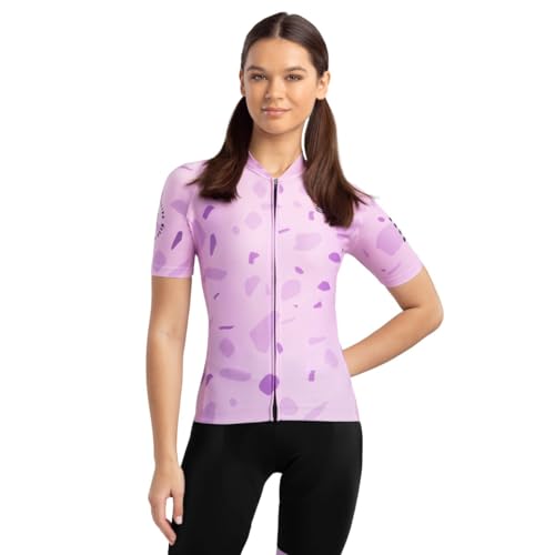 SIROKO - Radtrikot für Damen M2 Bloomer - XL - Lavendel