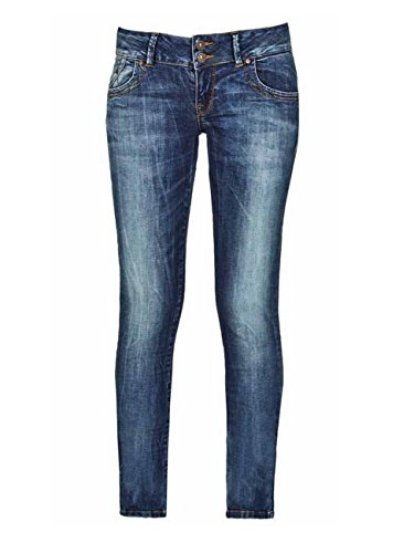 LTB Damen Jeans Molly Slim Fit - Blau - Erwina Wash, Größe:W 24 L 32;Farbe:Erwina Wash (1942)