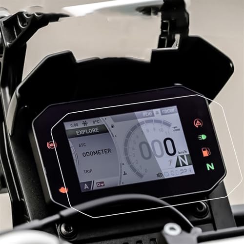 VLZUNO 2022 Motorrad Scratch Cluster Screen Dashboard Schutz Instrument Film Tuareg 660, for Aprilia Tuareg660 RSV4/Tuono V4 Armaturenbrett-Displayschutz(4 Sets)