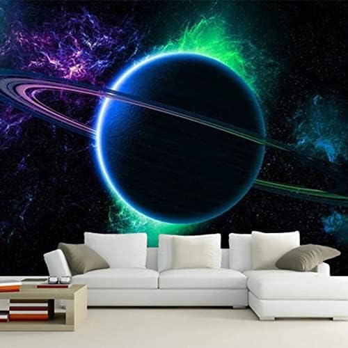 XLMING Cartoon Star Universum 3D Tapete Home Dekoration Wohnzimmer Sofa Schlafzimmer Tv Hintergrund Wand-350cm×256cm